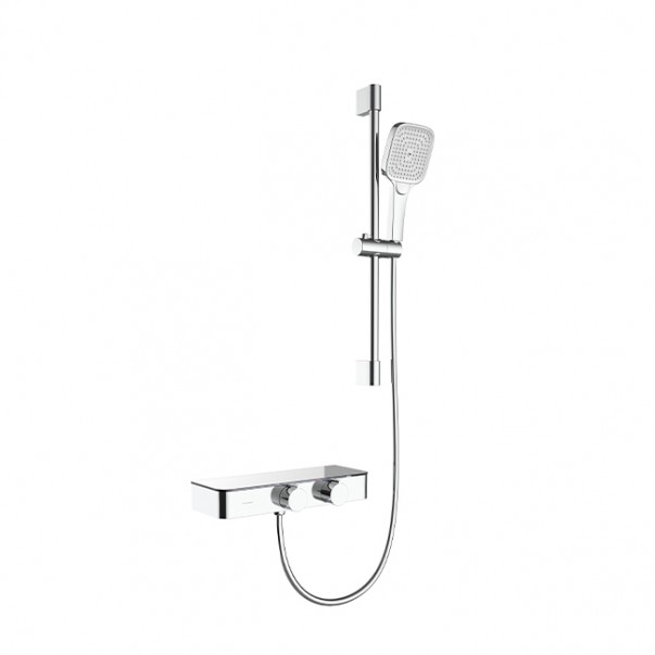 【精工时尚·悦】12172单功能置物平台明装花洒